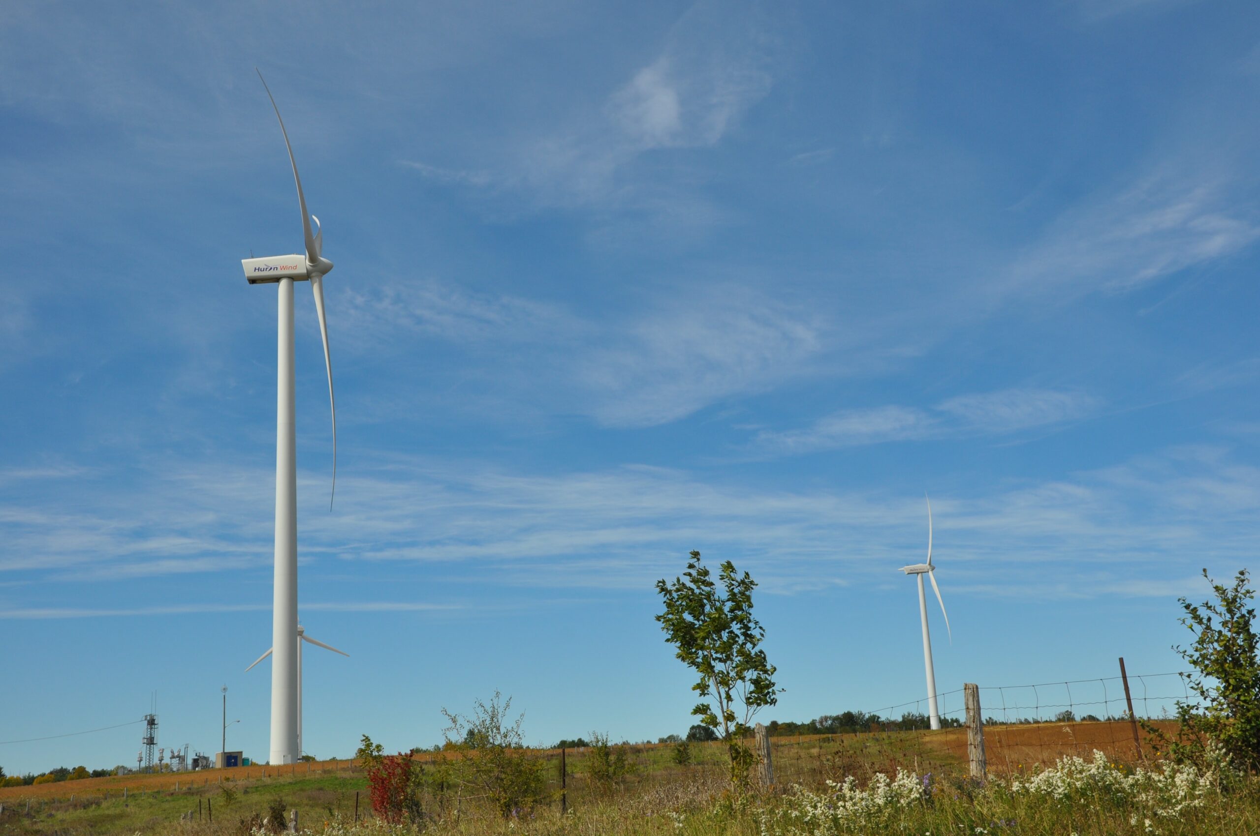 Huron Wind turbines photo